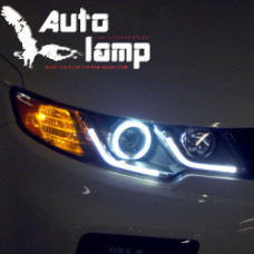 AUTOLAMP CCFL LED HEADLIGHTS KIA FORTE 2009-12